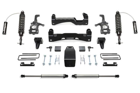 Fabtech 15-18 Ford F150 4WD 6in Perf. System w/DL 2.5 Resi Coilovers & Rear DL Shocks