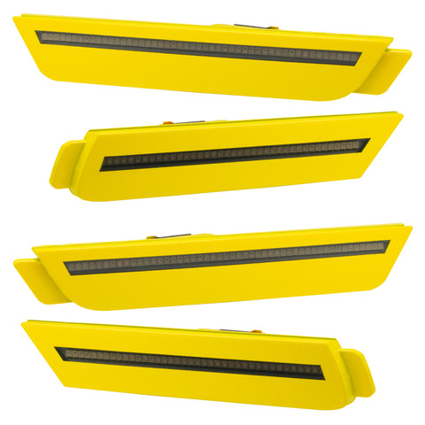 Oracle 10-15 Chevrolet Camaro Concept Sidemarker Set - Tinted - Rally Yellow (GCO)