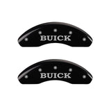 MGP 4 Caliper Covers Engraved Front Buick Rear Black Finish Silver Char 2002 Buick LeSabre