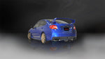 Corsa 2015 Subaru WRX Cat Back Exhaust, Black Quad 3.5in Tips *Sport*