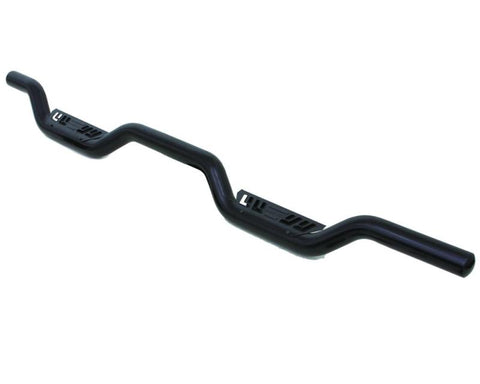 Lund 07-17 Chevy Silverado 2500 Crew Cab Latitude Nerf Bars - Black