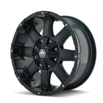 Mayhem 8030 Chaos 20x9 / 6x135 BP / 18mm Offset / 106mm Hub Matte Black Wheel