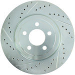 StopTech Select Sport 10-14 Dodge Challenger Drilled and Slotted Front Right Brake Rotor