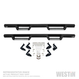 Westin 10-17 Toyota 4Runner Trail Edition (Excl. Ltd) HDX Stainless Drop Nerf Step Bars - Tex. Blk