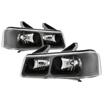 xTune 03-17 Chevrolet Express 1500 OEM Style Headlights - Black (HD-JH-CEX03-OE-BK)