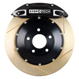 StopTech 06-09 Honda S2000 ST-40 Black Calipers 328x28mm Slotted Coated Rotors Front Big Brake Kit