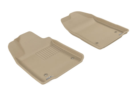3D MAXpider 2007-2012 Lexus ES Kagu 1st Row Floormat - Tan