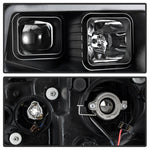 xTune 14-17? Toyota Tundra DRL LED Light Bar Projector Headlights - Black (PRO-JH-TTU14-LB-BK)