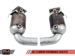 AWE Tuning Porsche 991.2 3.0L Performance Catalysts (Non PSE Only)