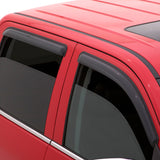 AVS 02-07 Jeep Liberty Ventvisor Outside Mount Window Deflectors 4pc - Smoke