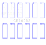 King Chevrolet 262 (Size .026) Connecting Rod Bearings (Set of 6)