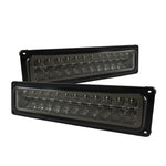 Xtune Chevy C10 88-98 LED Bumper Lights Smoke CPL-CCK94-LED-SM