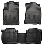 Husky Liners 09-11 Toyota Venza WeatherBeater Combo Black Floor Liners