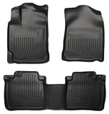 Husky Liners 09-11 Toyota Venza WeatherBeater Combo Black Floor Liners