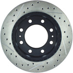 StopTech 00-08 Chevy Avalanche Slotted & Drilled Left Front Rotor