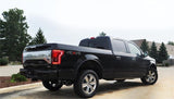 Corsa 2015 Ford F-150 5.0L V8 (Super Crew Cab) Polished Sport Single Side Dual 4in Tips CB Exhaust