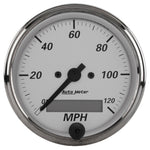 Autometer American Platinum 3-1/8in 0-120mph Electronic In-Dash Programmable Speedometer