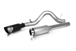 Gibson 09-10 Ford F-150 XL 4.6L 4in Patriot Skull Series Cat-Back Single Exhaust - Stainless