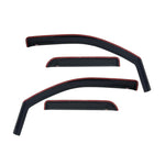 Westin 2007-2014 Chevrolet/GMC Tahoe/Yukon/Yukon Denali Wade In-Channel Wind Deflector 4pc - Smoke