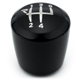 Raceseng Ashiko Shift Knob (Gate 5 Engraving) M12x1.5mm Adapter - Black Gloss