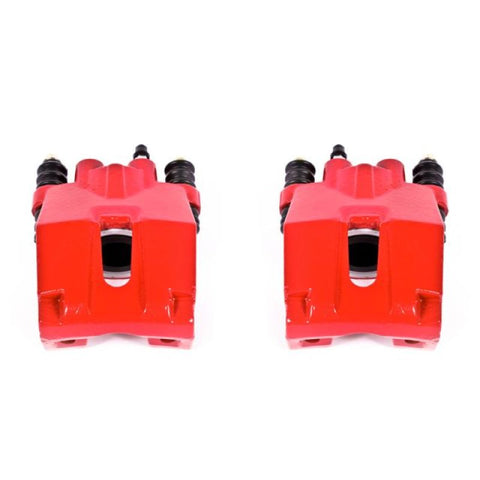 Power Stop 04-11 Ford F-150 Rear Red Calipers w/o Brackets - Pair
