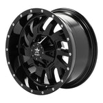 RBP 65R Glock 20x10 5x127/139.7 BP / 6 BS 10mm Offset 78mm CB (Hub Centric) Gloss Black Wheel