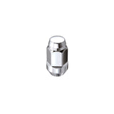 McGard Hex Lug Nut (Cone Seat Bulge Style) M14X1.5 / 22mm Hex / 1.635in. Length (4-Pack) - Chrome