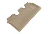 3D MAXpider 2008-2020 Lexus/Toyota LX/Land Cruiser Kagu 3rd Row Floormats - Tan