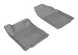 3D MAXpider 2013-2015 Nissan Altima Sedan Kagu 1st Row Floormat - Gray