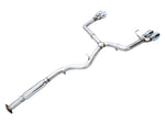 AWE Tuning 2022+ VB Subaru WRX Track Edition Exhaust - Chrome Silver Tips