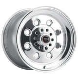 Weld Draglite 15x10 / 5x4.5 & 5x4.75 BP / 5.5in. BS Polished Wheel - Non-Beadlock