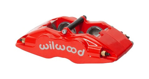 Wilwood Caliper - FSLI4 - Red 1.62in Piston 0.81in Rotor