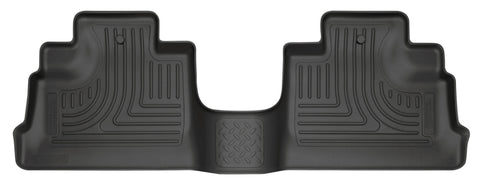 Husky Liners 11-12 Jeep Wrangler Unlimited (4 Door) WeatherBeater 2nd Row Black Floor Liners