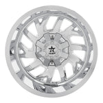 RBP 65R Glock 20x12 5x127/139.7 BP / 4.75 BS -44mm Offset 78mm CB (Hub Centric) Chrome Wheel