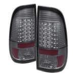 Xtune Ford Super Duty 08-15 LED Tail Lights Smoke ALT-JH-FS08-LED-SM