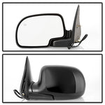 xTune 99-02 Chevy Silverado Power Heated Mirror - Left MIR-03CS99-PW-L