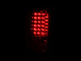 ANZO 1994-2001 Dodge Ram LED Taillights Red/Clear