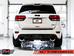 AWE Tuning 2020 Jeep Grand Cherokee SRT Touring Edition Exhaust - Diamond Black Tips