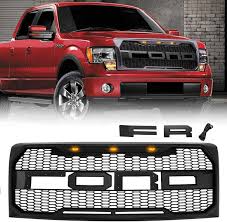 Raptor Style Grill 09-14 F150 with LEDs – Auto Mafia Racing