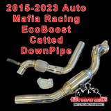 AMR Stainless Steel Catted DownPipe Mustang EcoBoost 2015-2023 *IN STOCK* *ON SALE*